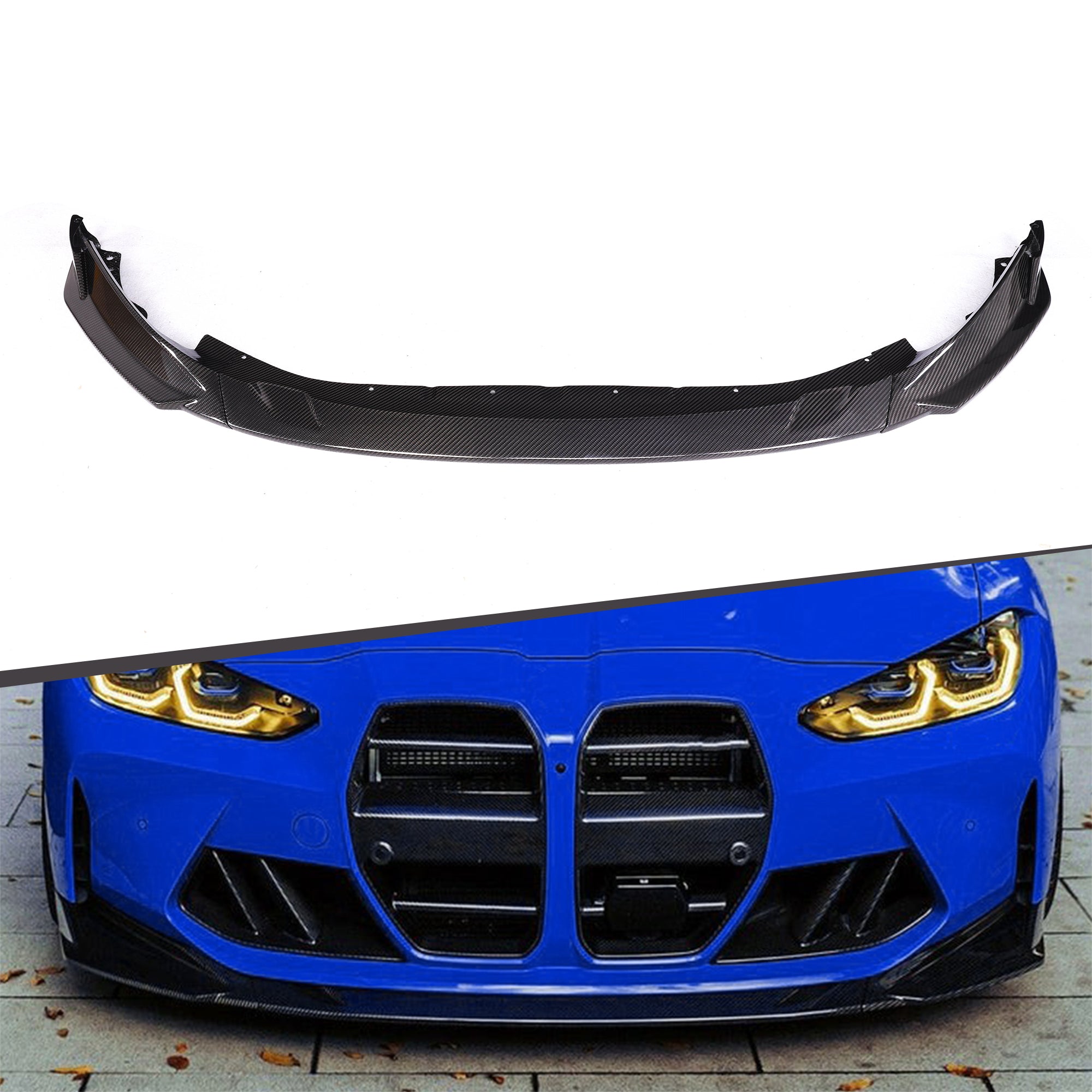 BMW G80 / G82 M3 / M4 SP2 Style Dry Carbon Fiber Front Lip
