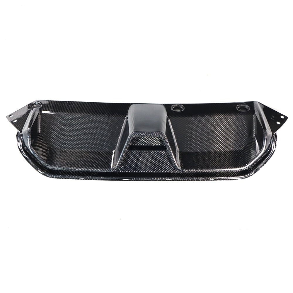BMW F90 M5 CS Style Dry Carbon Fiber Rear Bumper Diffuser