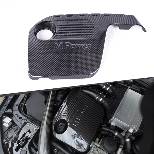 BMW F80 F82 Dry Carbon Fiber Engine Cover