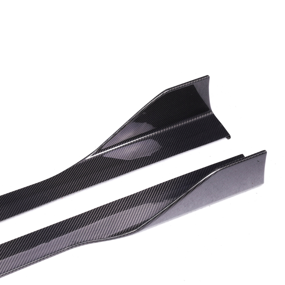 BMW M2 G87 AD Type Dry Carbon Fiber Side Skirts 2022+