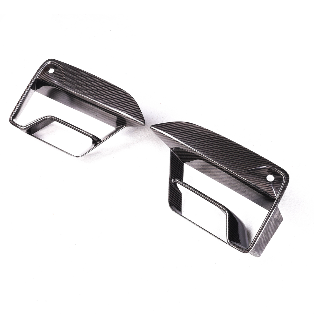 BMW M5 F90 LCI Dry Carbon Fiber Front Bumper Vent 2021+