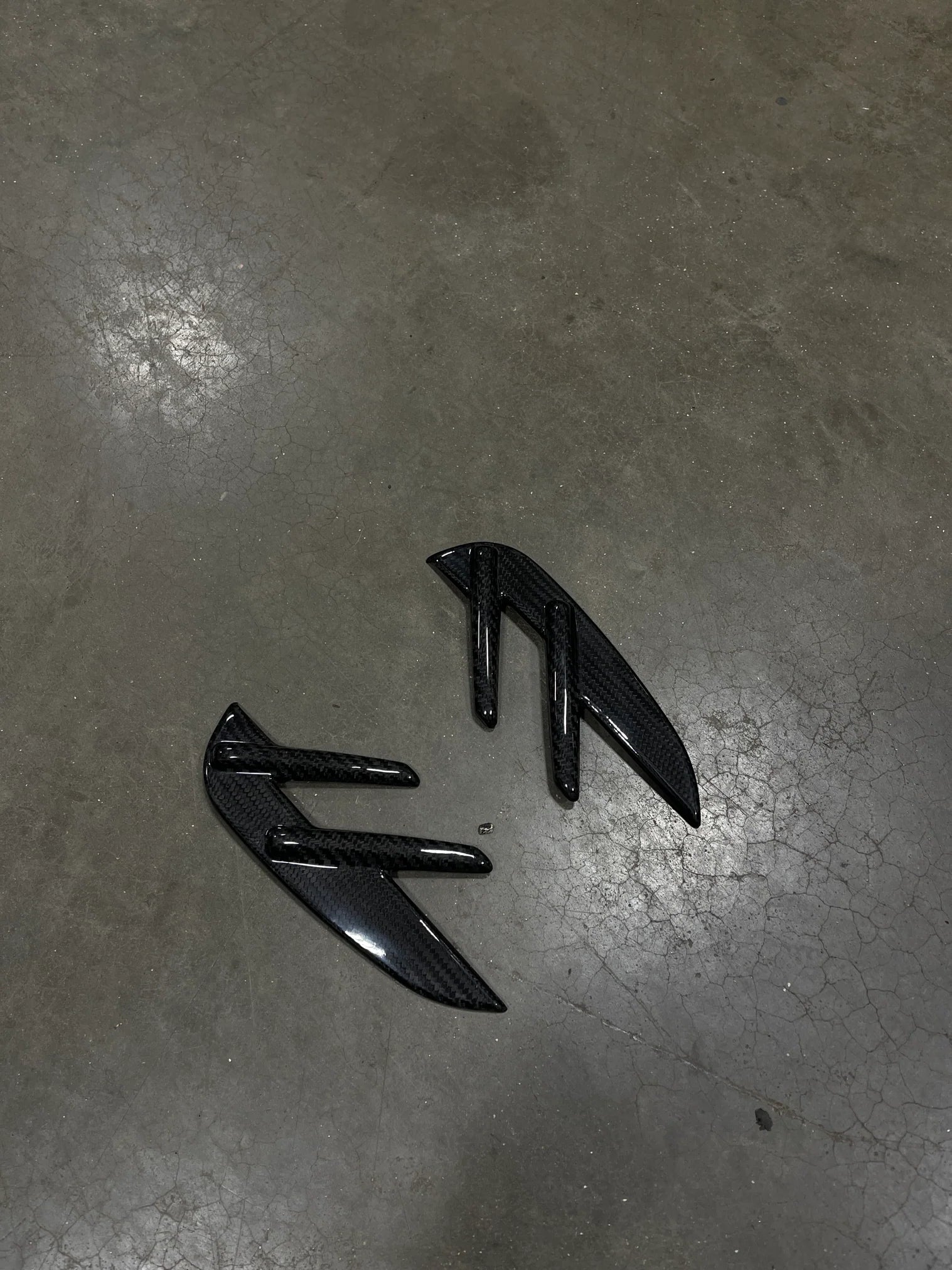 BMW M3 G80 / M4 G82 Dry Carbon Fiber Fender Trim Cover Set