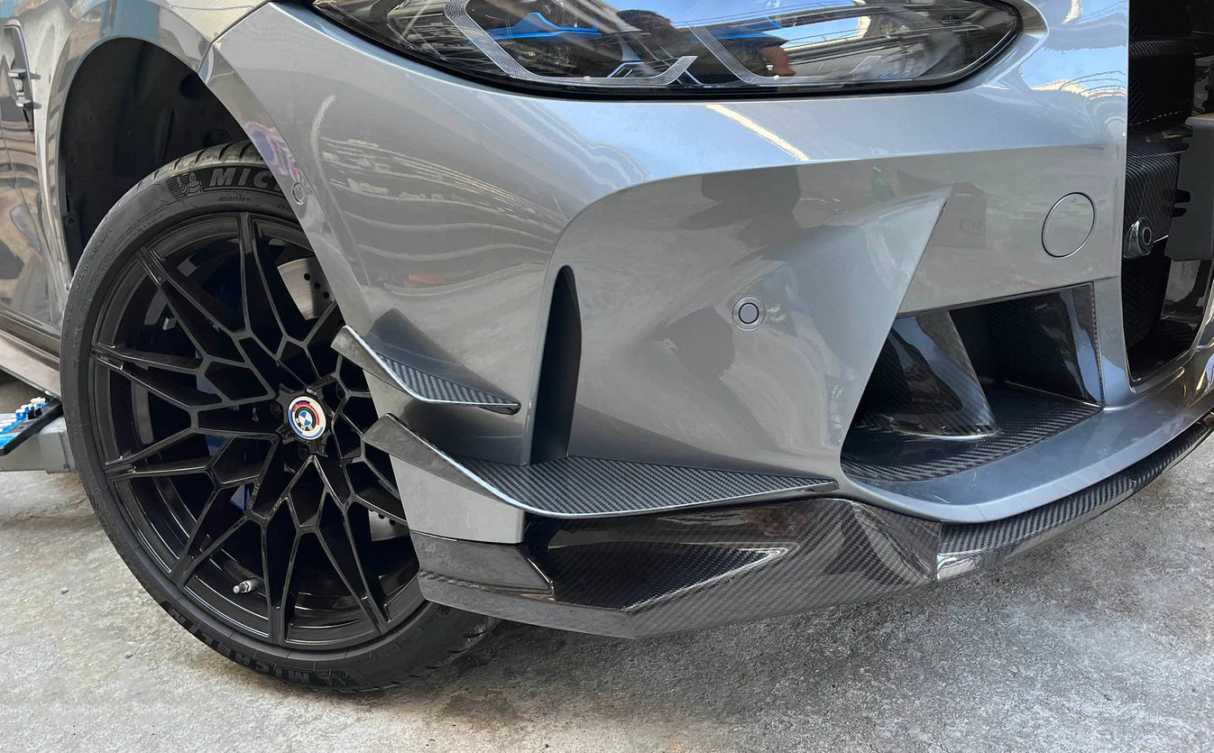 BMW G80 / G82 M3 / M4 VS Type Dry Carbon Fiber Bumper Canards