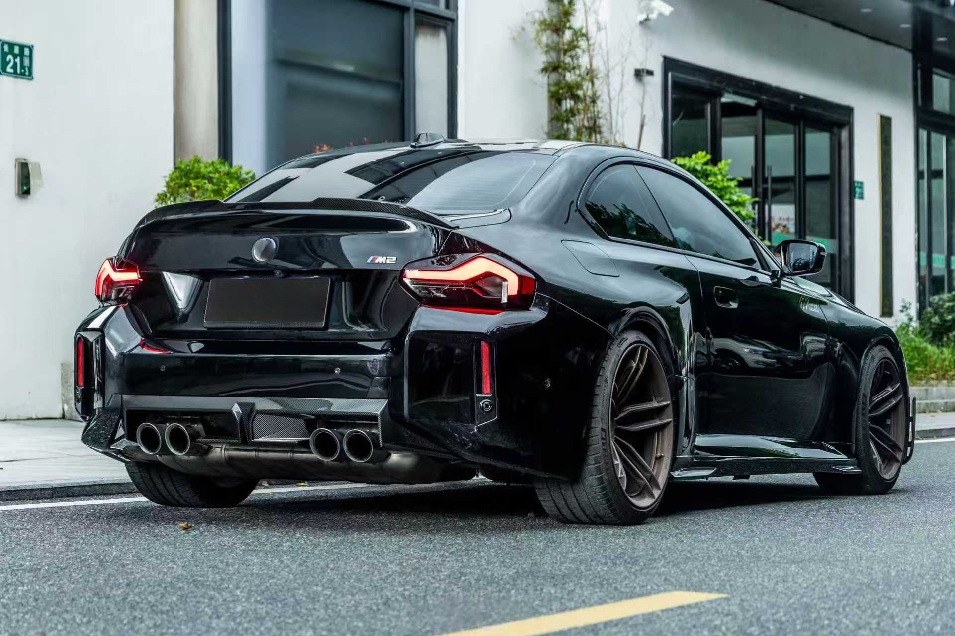 BMW M2 G87 CS Type Dry Carbon Fiber Rear Diffuser 2022+