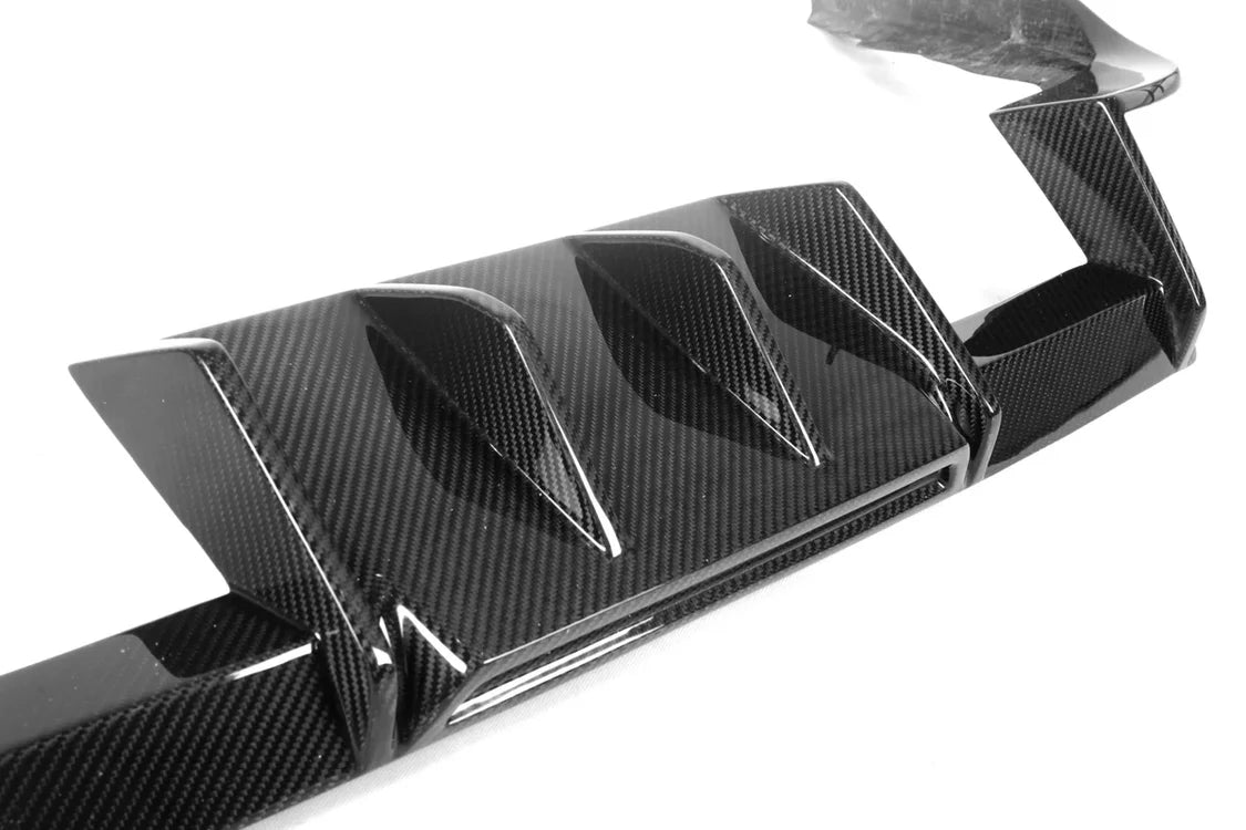 Bmw M2 G87 MHC Dry Carbon Fiber Type Rear Bumper Diffuser 2022+