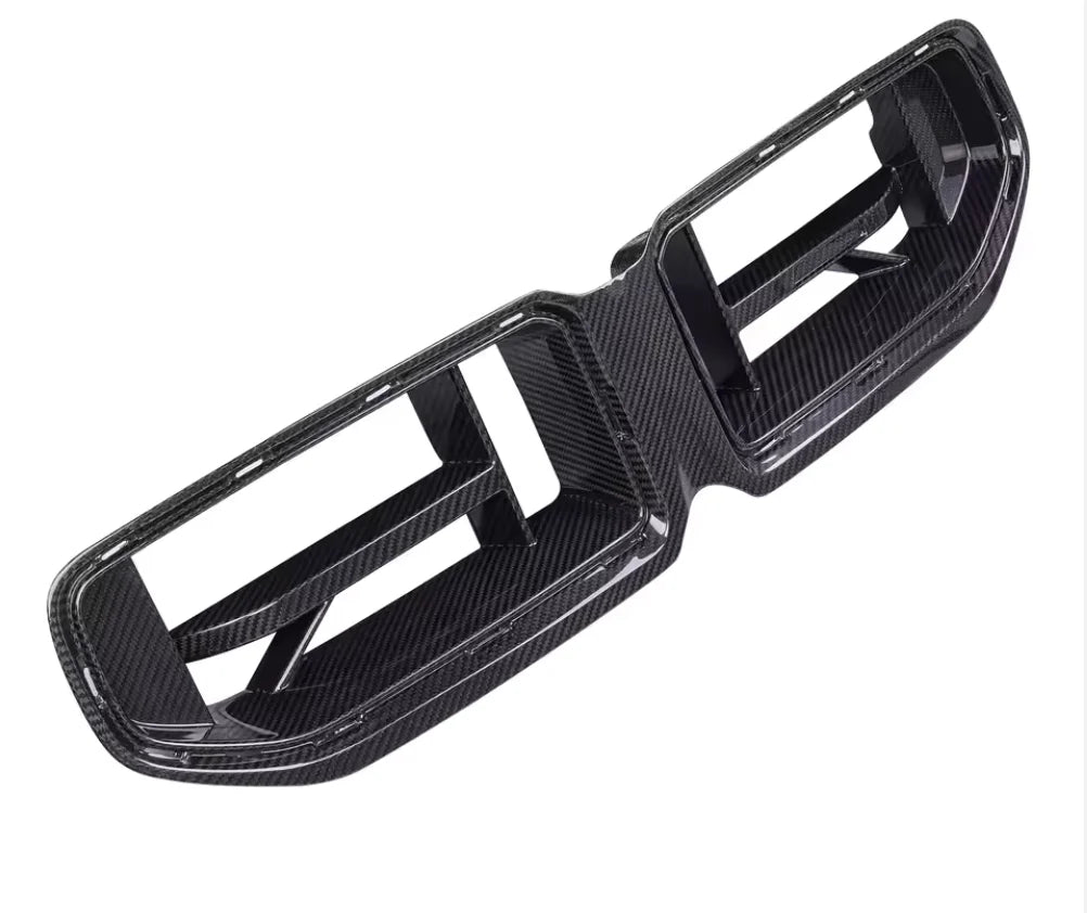 G87 M2 CS Style Dry Carbon Fiber Front Grilles - G87 M2