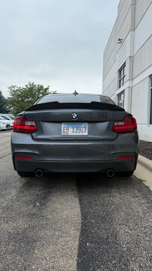 BMW F22 F87 M2 PSM Type Carbon Fiber Spoiler