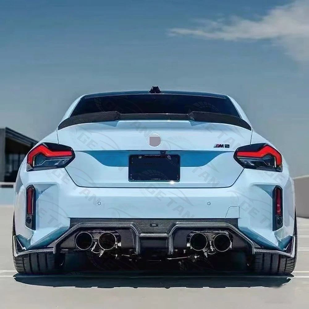 BMW M2 G87 AD Type Dry Carbon Fiber Rear Diffuser 2022+