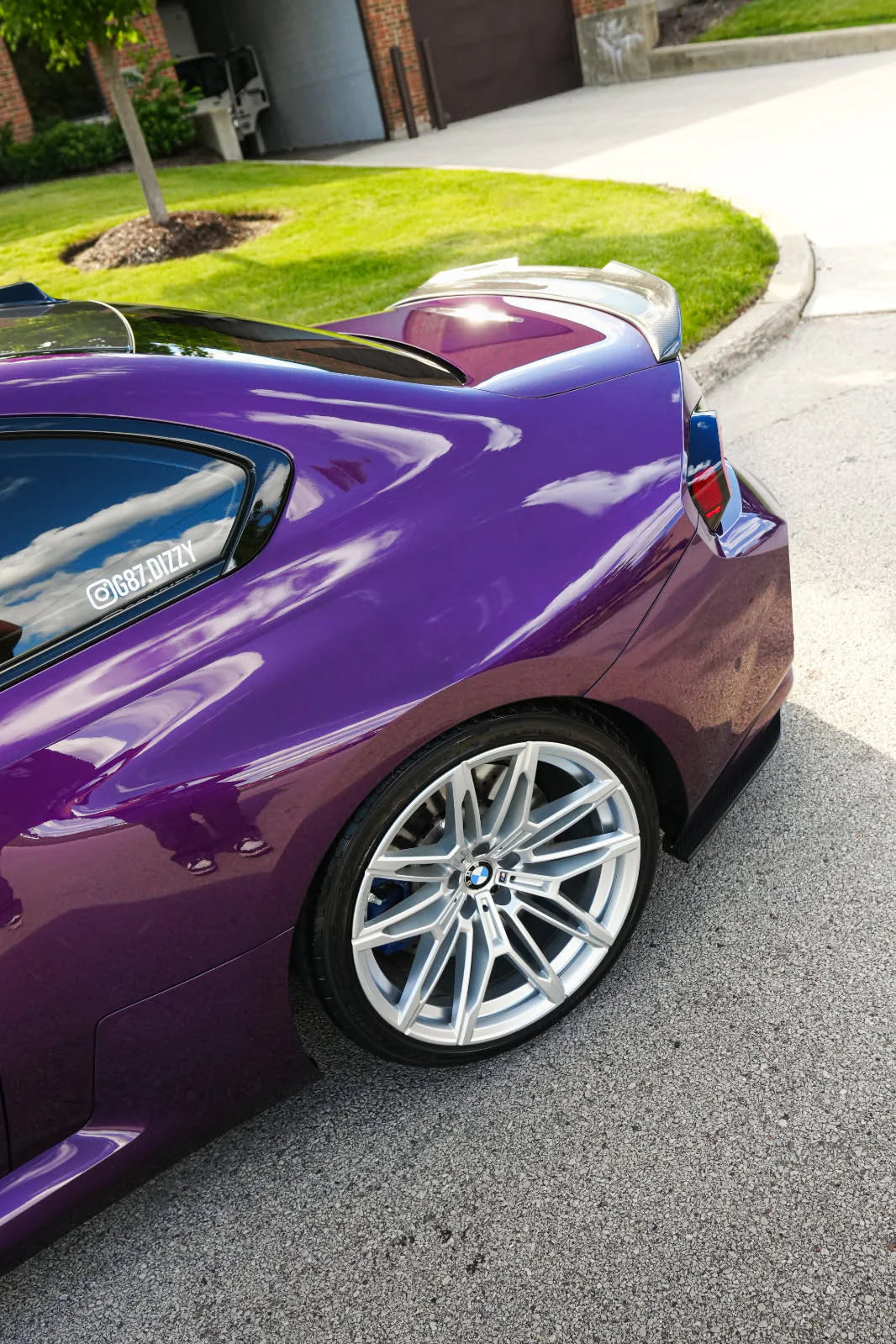 BMW G87 M2 / G42 2 Series PSM Type Carbon Fiber Rear Spoiler