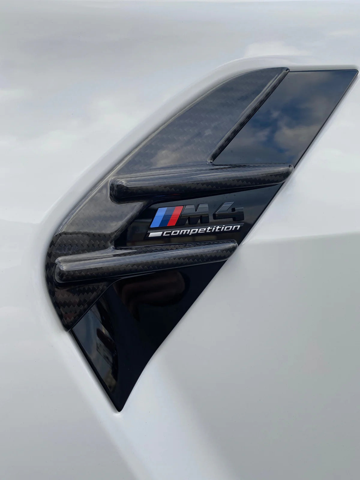 BMW G80 / G82 M3 / M4 Dry Carbon Fiber Fender Trims